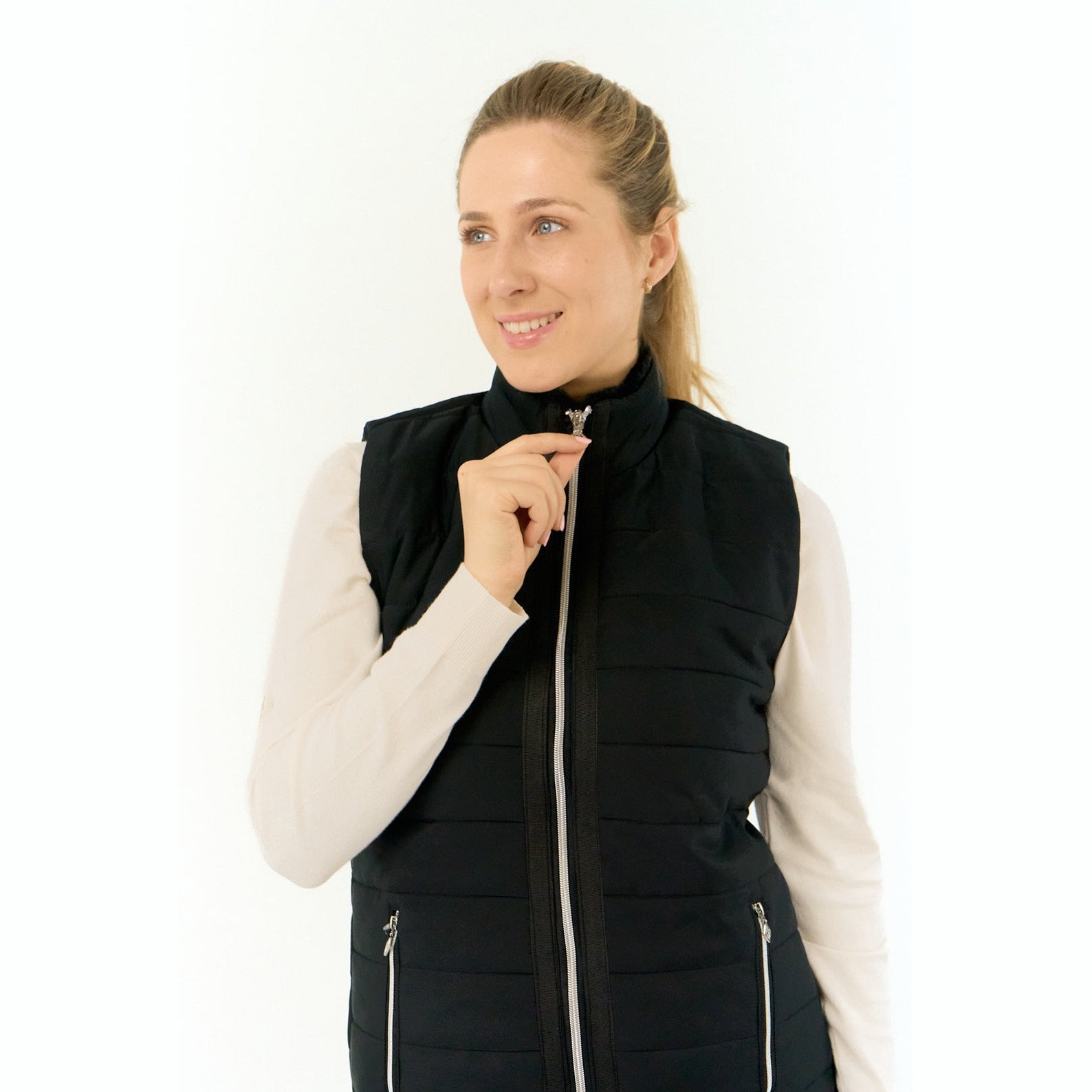 Pure Golf Ladies Hemisphere Faux Fur Gilet PG-48411