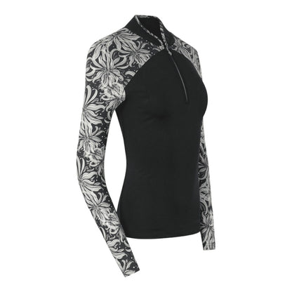 Pure Golf Ladies Maple Long Sleeve Zip Golf Top PG-38002