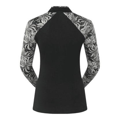 Pure Golf Ladies Maple Long Sleeve Zip Golf Top PG-38002