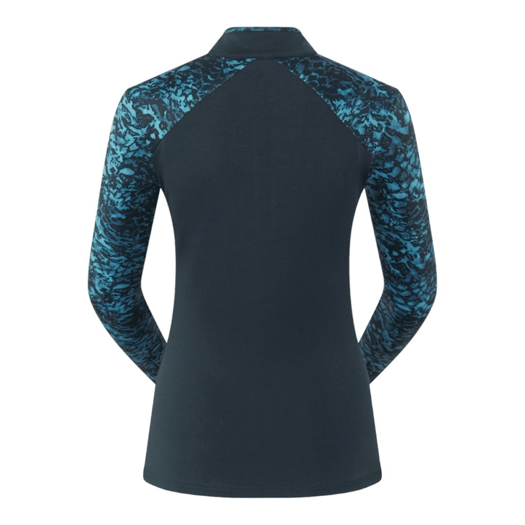 Pure Golf Ladies Maple Long Sleeve Zip Golf Top PG-38002