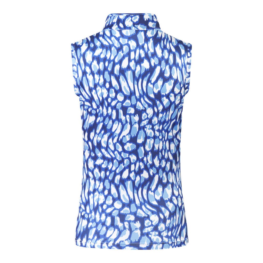 Pure Golf Ladies Rise Sleeveless Golf Polo Shirt PG-42008