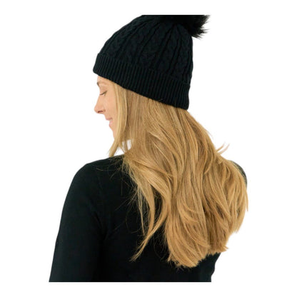 Pure Golf Ladies Suzie Waterproof Lined Golf Bobble Hat PG-48607