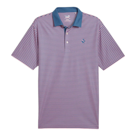 Puma Pure Stripe Golf Polo Shirt 624475