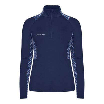 Rohnisch Ladies Bonnie Printed L/S Golf Polo Shirt 111968