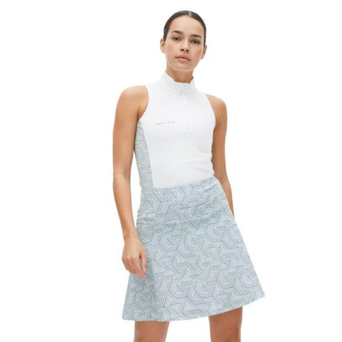 Rohnisch Ladies Bonnie Printed SL Golf Polo Shirt 111969