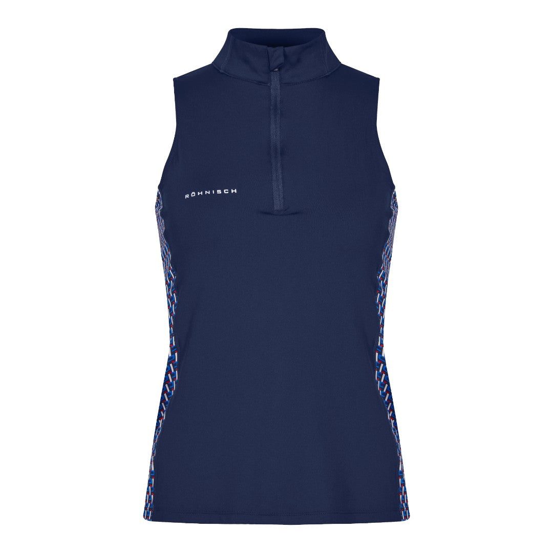 Rohnisch Ladies Bonnie Printed SL Golf Polo Shirt 111969