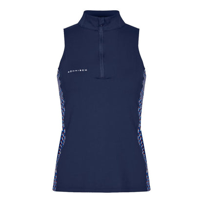 Rohnisch Ladies Bonnie Printed SL Golf Polo Shirt 111969