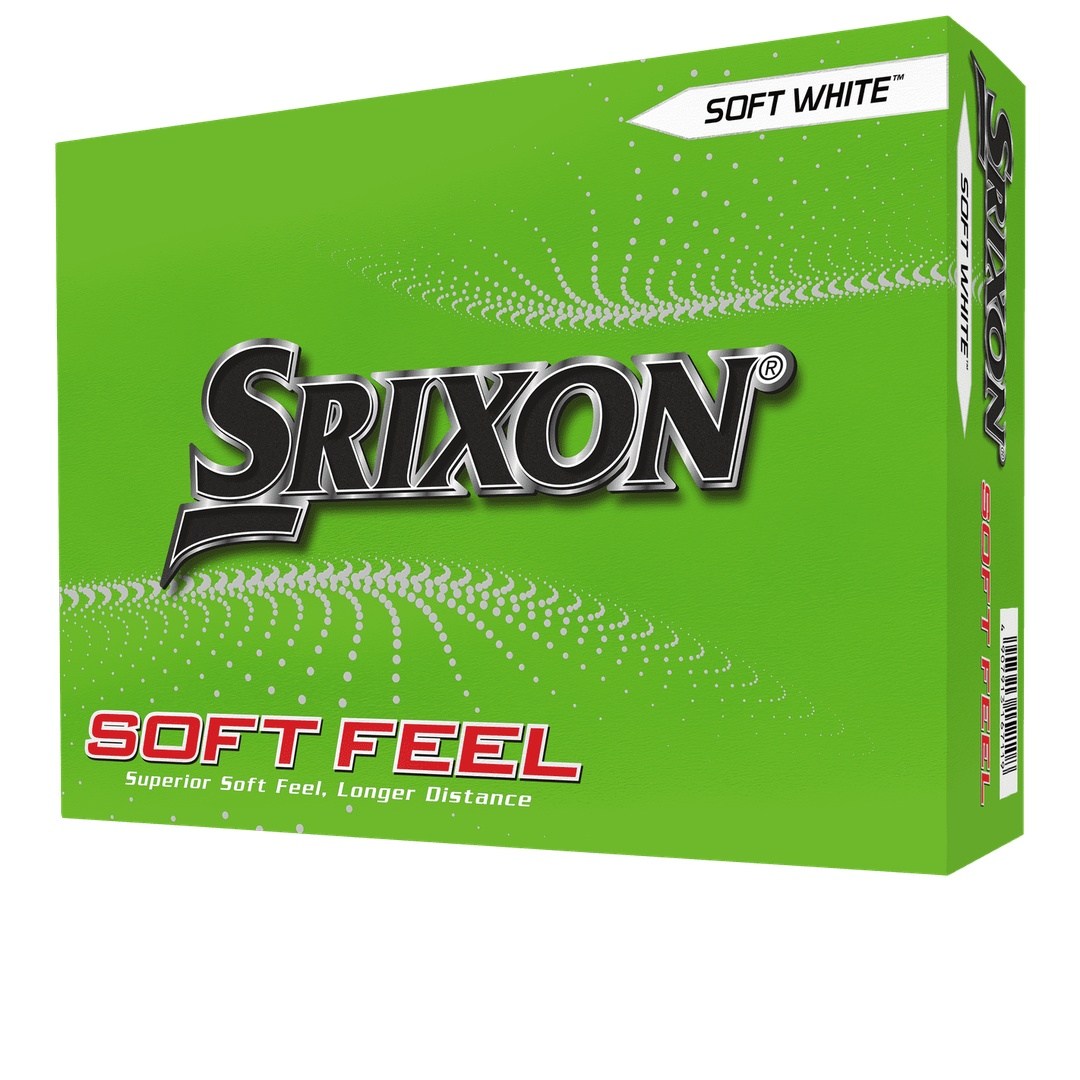 Srixon 2024 Soft Feel Golf Balls | White