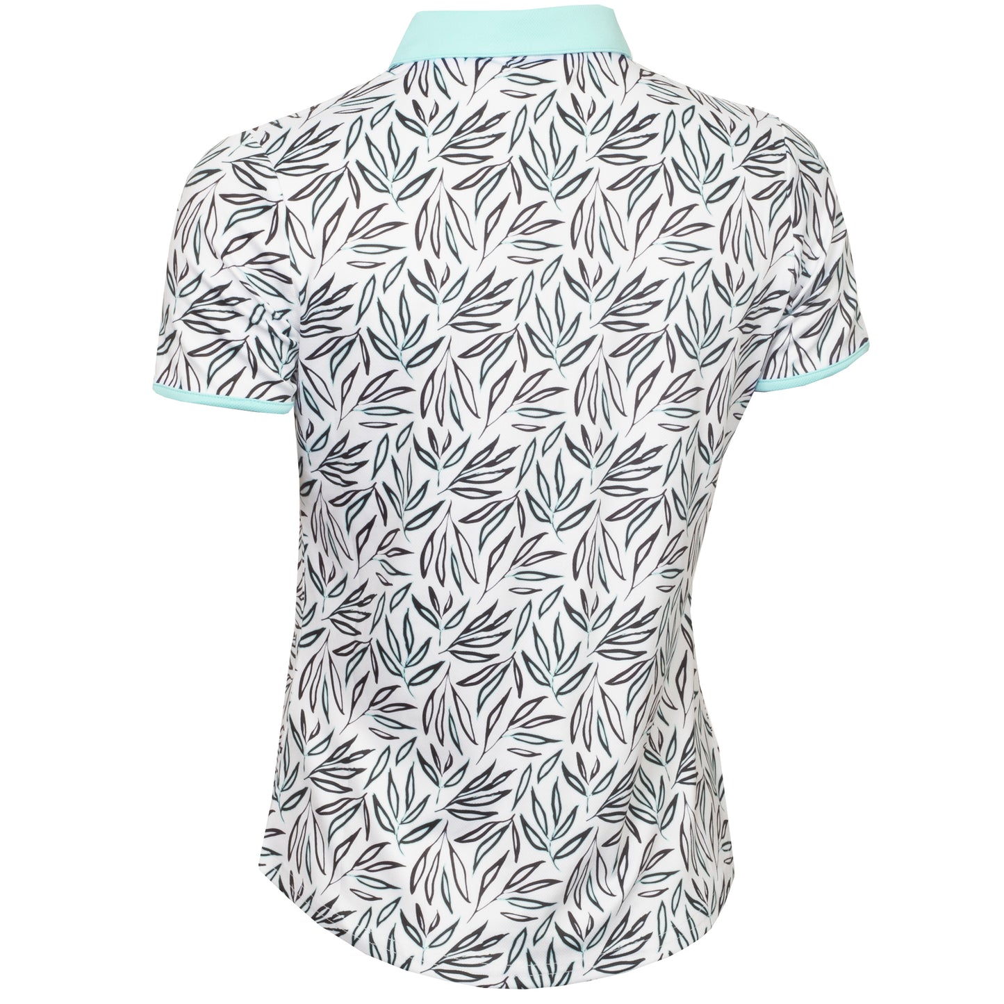 Green Lamb Ladies Naomi Printed Golf Polo Shirt SG24012