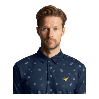 Lyle & Scott Eagle Polka Golf Polo Shirt SP1961G