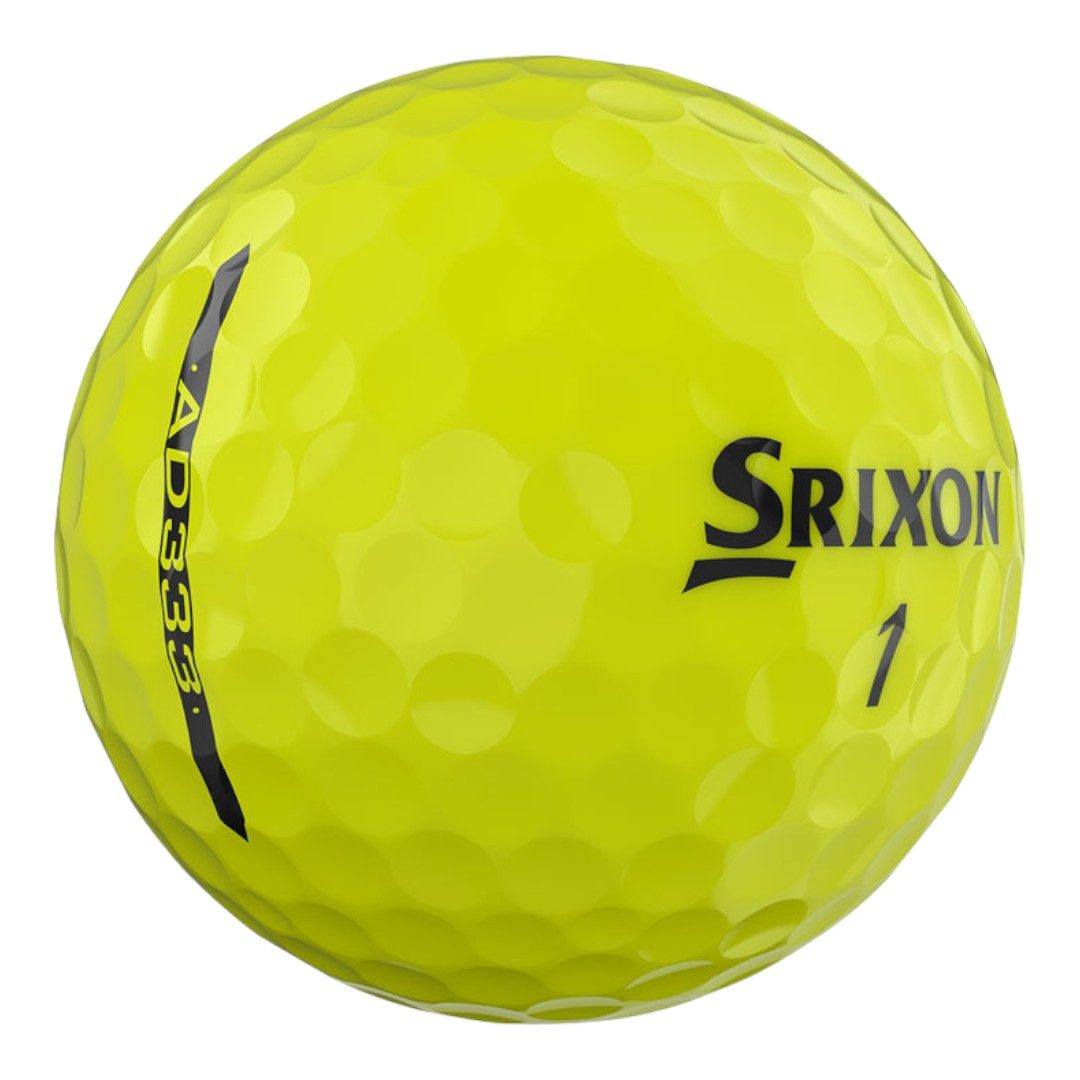 Srixon AD333 Golf Balls | Yellow