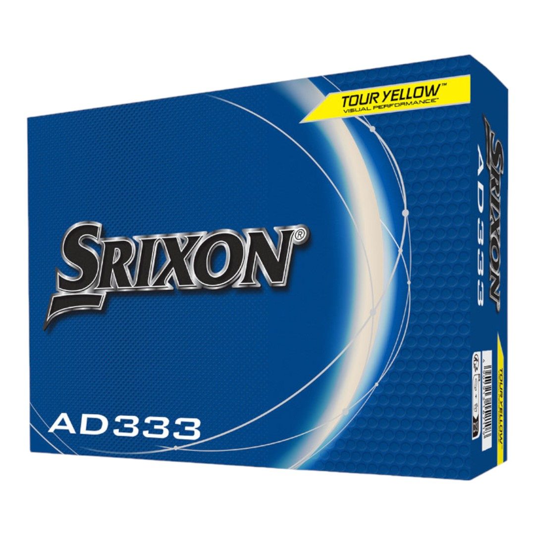 Srixon AD333 Golf Balls | Yellow