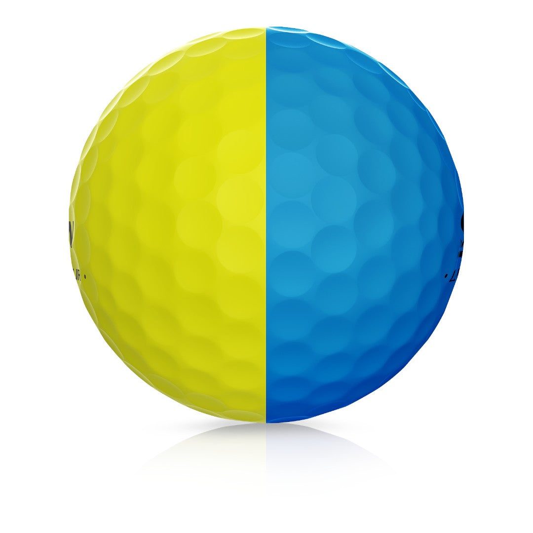 Srixon Q Star Tour Divide 2 Golf Balls | Blue/Yellow