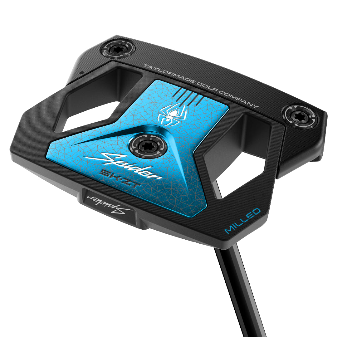 Left Handed TaylorMade Spider 5K•ZT Black Golf Putter | Counter Balance