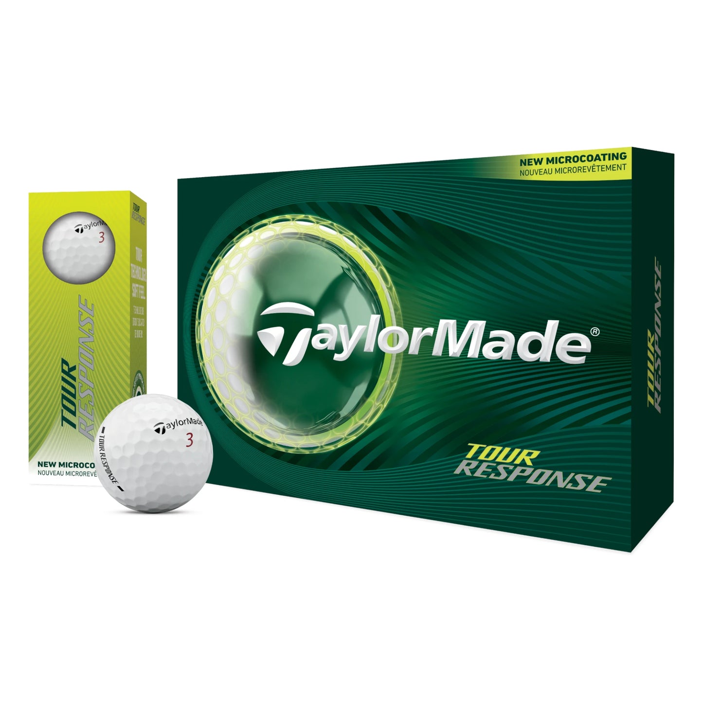 TaylorMade 2026 Tour Response Golf Balls | White