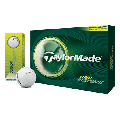 TaylorMade 2026 Tour Response Golf Balls | White