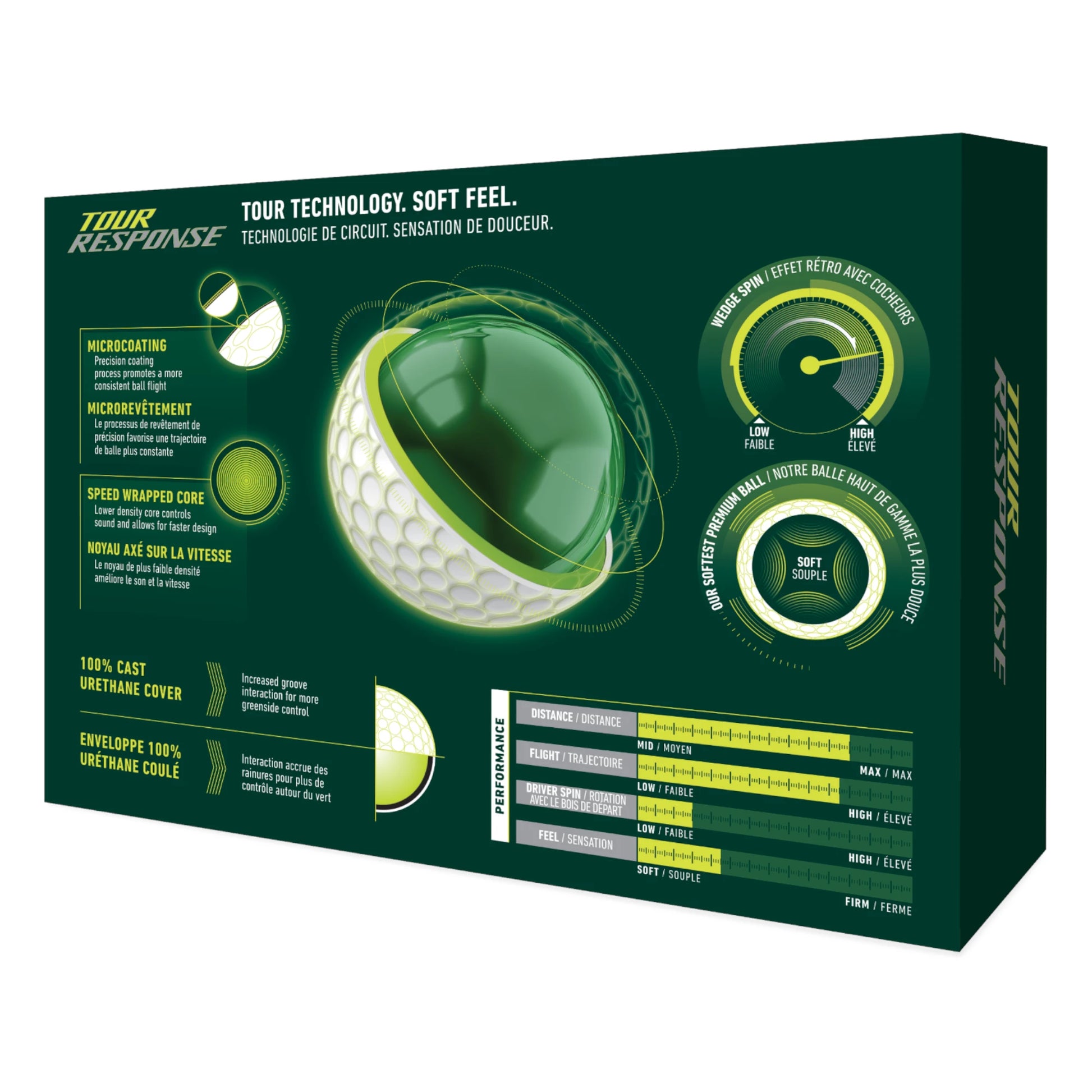 TaylorMade 2026 Tour Response Golf Balls | White