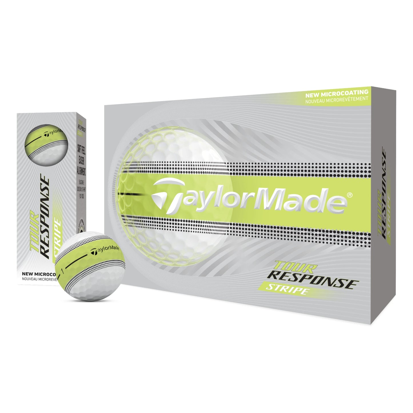 Taylormade 2026 Tour Response Stripe Golf Balls | White