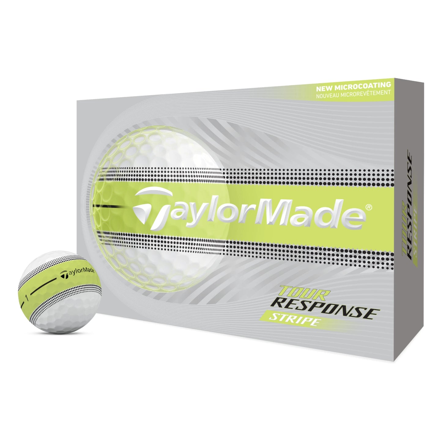 Taylormade 2026 Tour Response Stripe Golf Balls | White