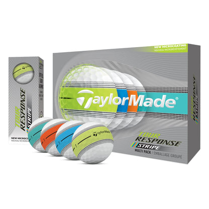 TaylorMade 2026 Tour Response Stripe Golf Balls | White