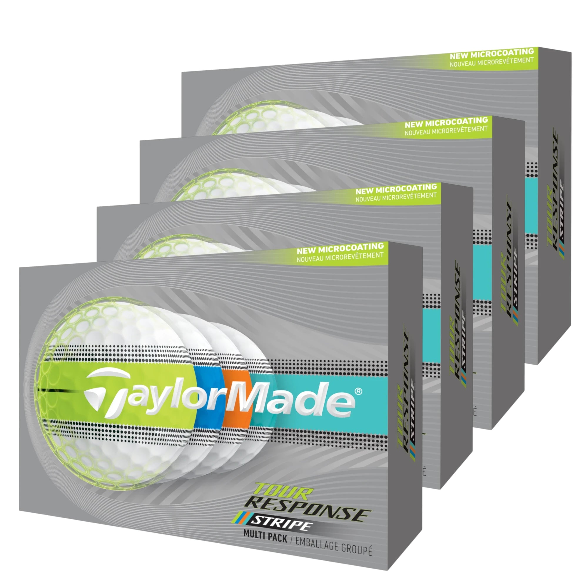 TaylorMade 2026 Tour Response Stripe Golf Balls | 4 for 3