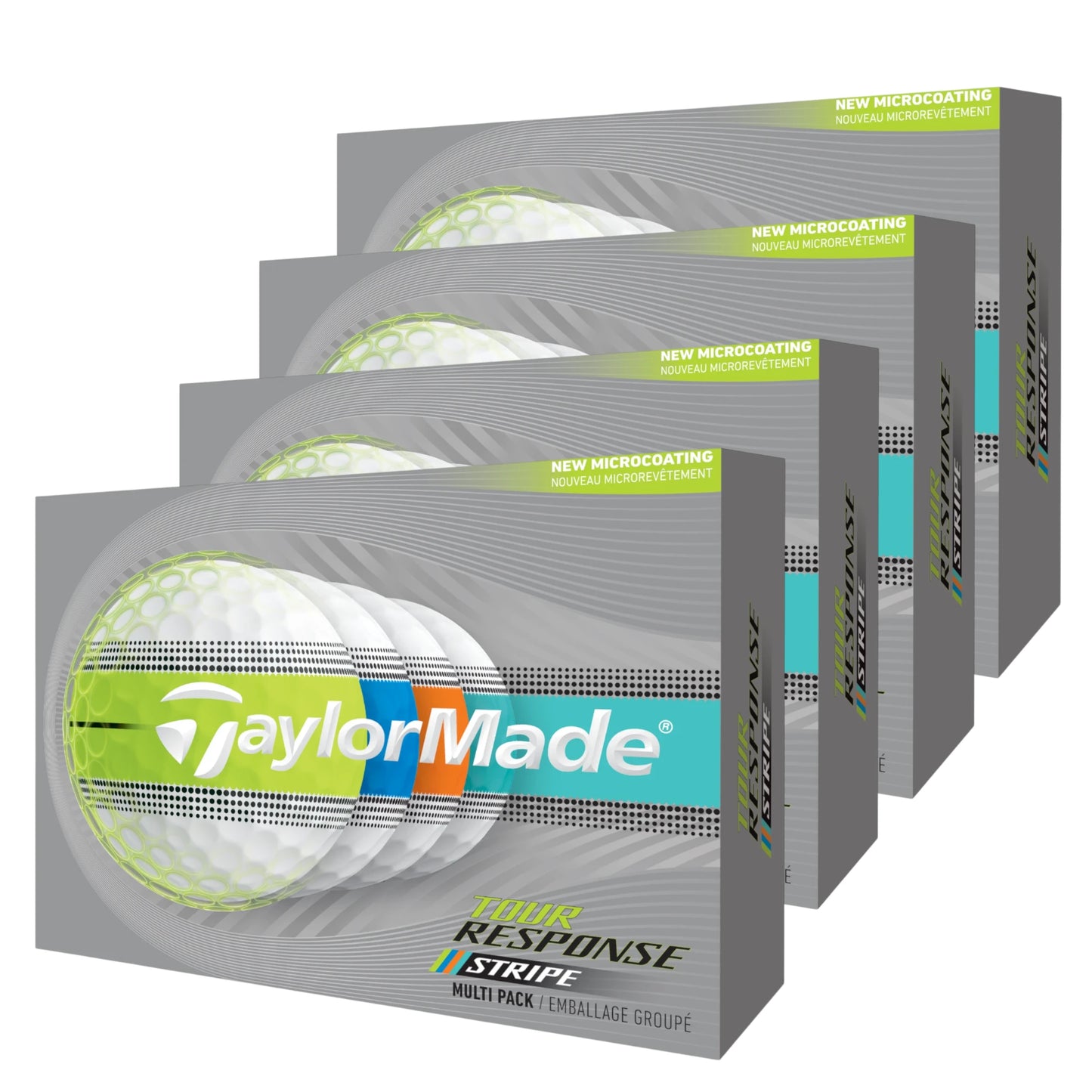 TaylorMade 2026 Tour Response Stripe Golf Balls | 4 for 3