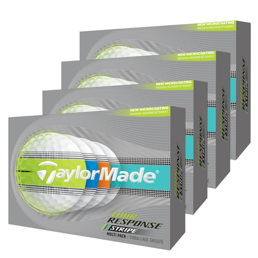 TaylorMade 2026 Tour Response Stripe Golf Balls | 4 for 3
