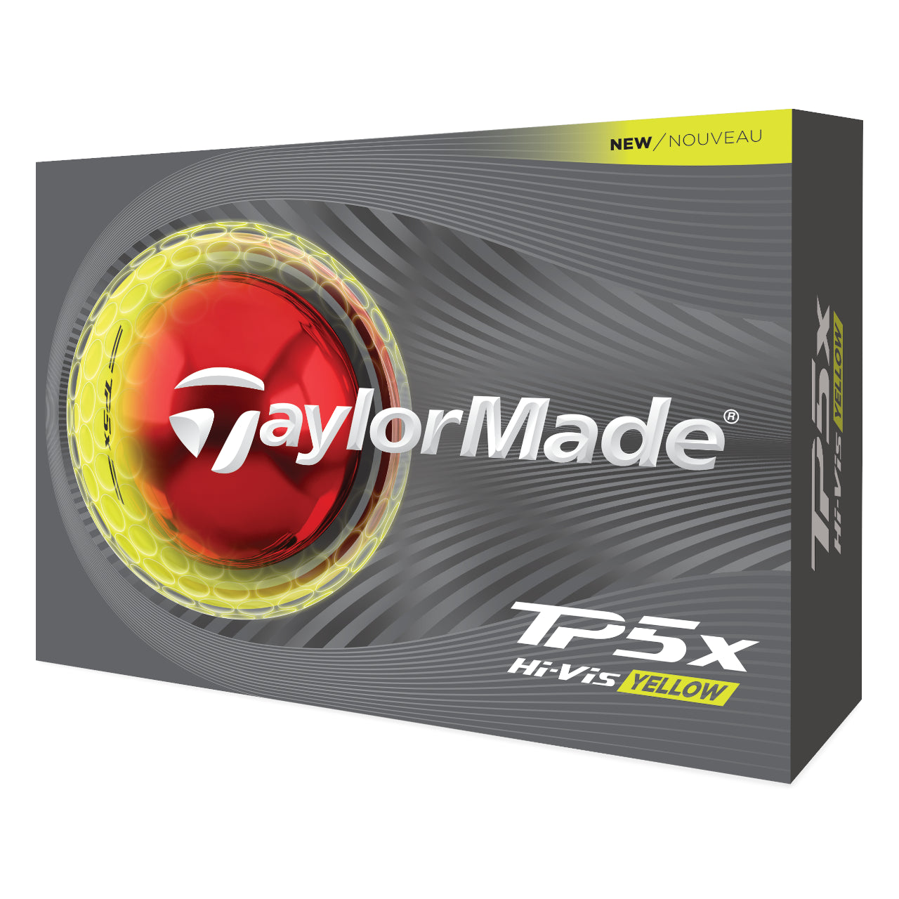 TaylorMade 2026 TP5x Golf Balls | Yellow