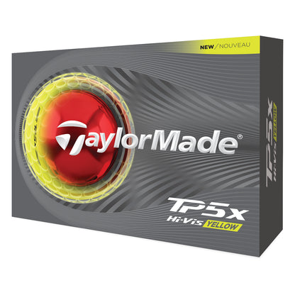 TaylorMade 2026 TP5x Golf Balls | Yellow