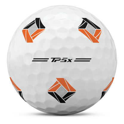 TaylorMade 2026 TP5x Pix 3.0 Golf Balls | White