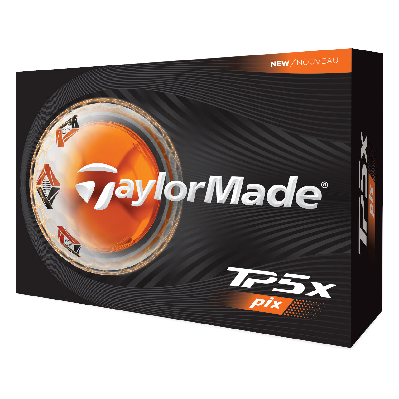 TaylorMade 2026 TP5x Pix 3.0 Golf Balls | White