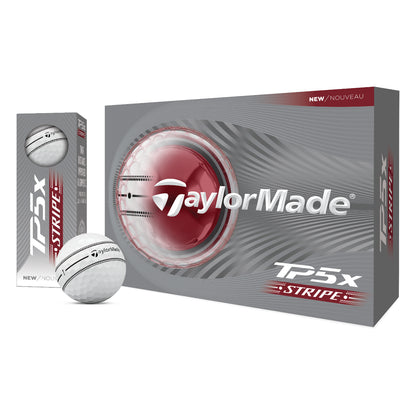Taylormade 2026 TP5x Stripe Golf Balls | Double Dozen