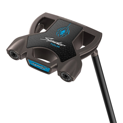 Left Handed TaylorMade Spider Tour Torched Golf Putter | Small Slant
