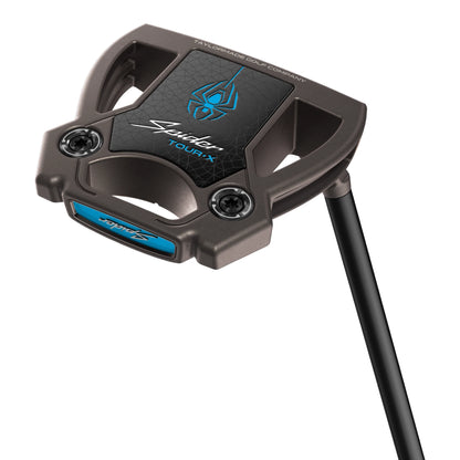 Left Handed TaylorMade Spider Tour X Torched TP Golf Putter | Small Slant