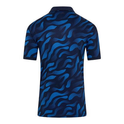 J.Lindeberg Tour Tech Print Golf Polo Shirt GMJT14652
