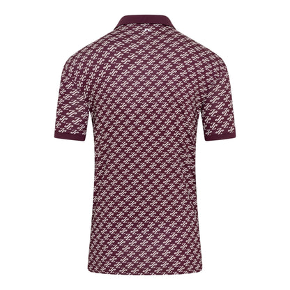 J.Lindeberg Tour Tech Print Golf Polo Shirt GMJT14652