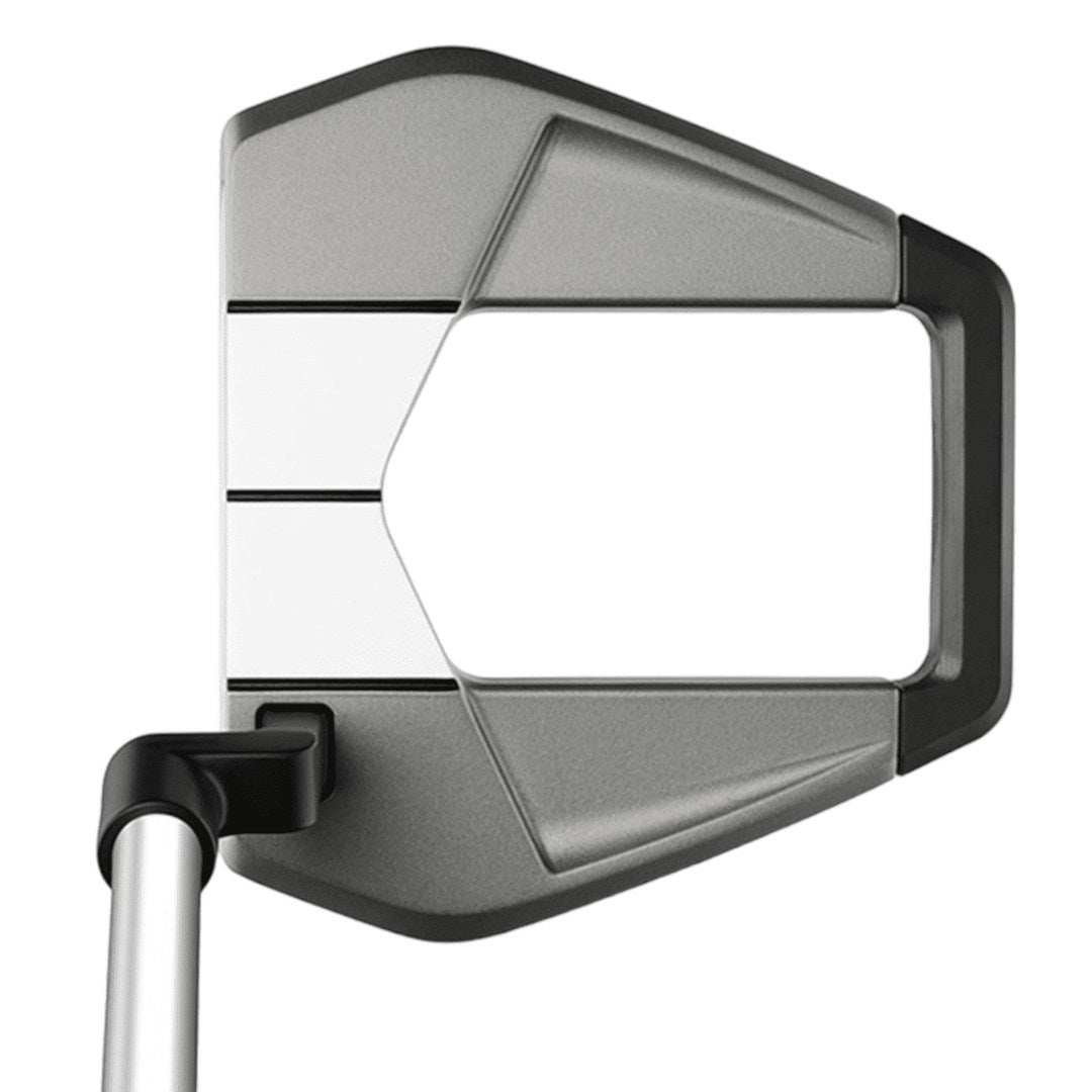 TaylorMade Spider S Platinum/White Golf Putter | L-Neck