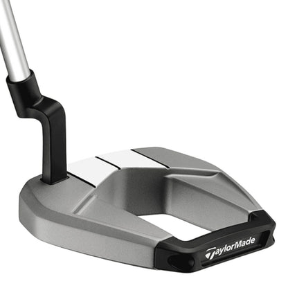 TaylorMade Spider S Platinum/White Golf Putter | L-Neck