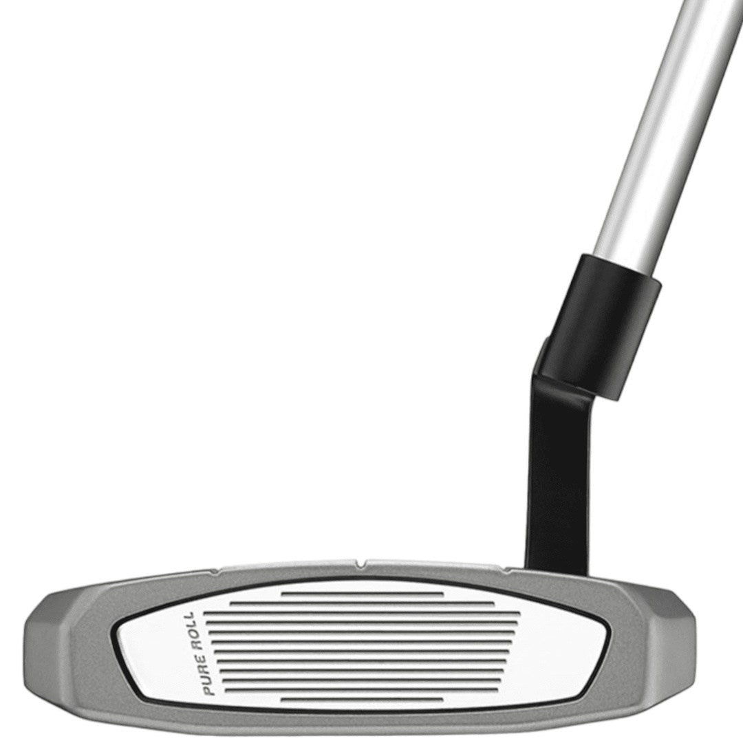 TaylorMade Spider S Platinum/White Golf Putter | L-Neck