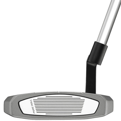 TaylorMade Spider S Platinum/White Golf Putter | L-Neck