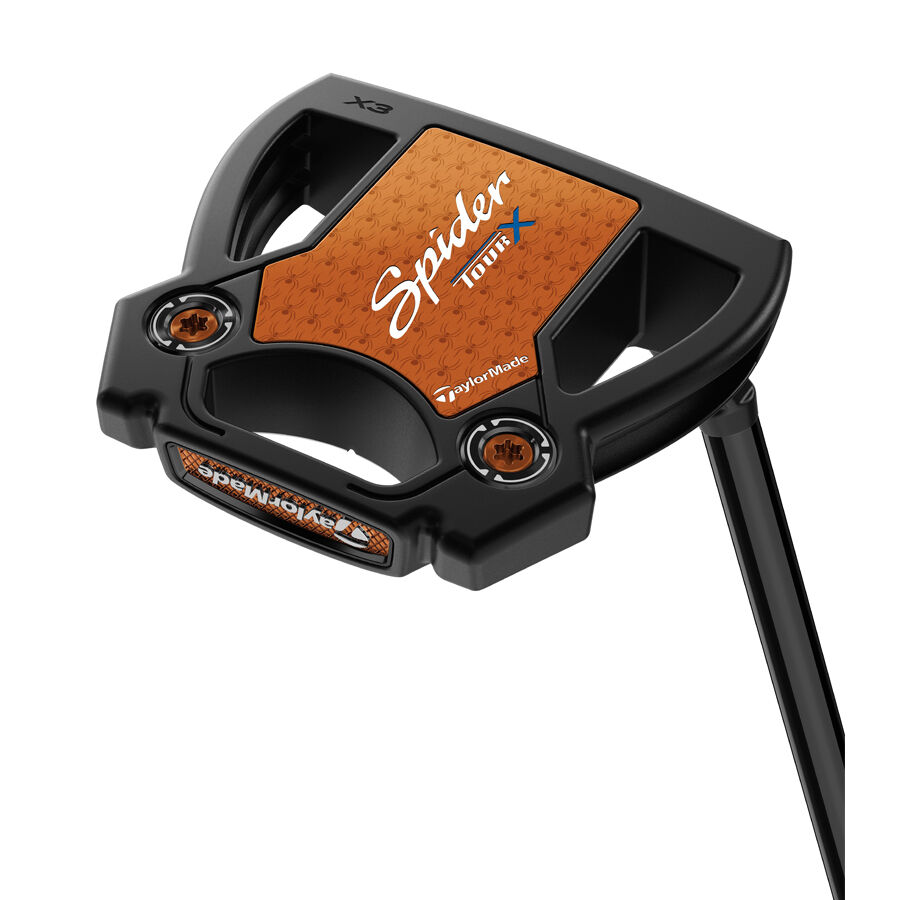 TaylorMade Spider Tour X Black Golf Putter | Slant Neck