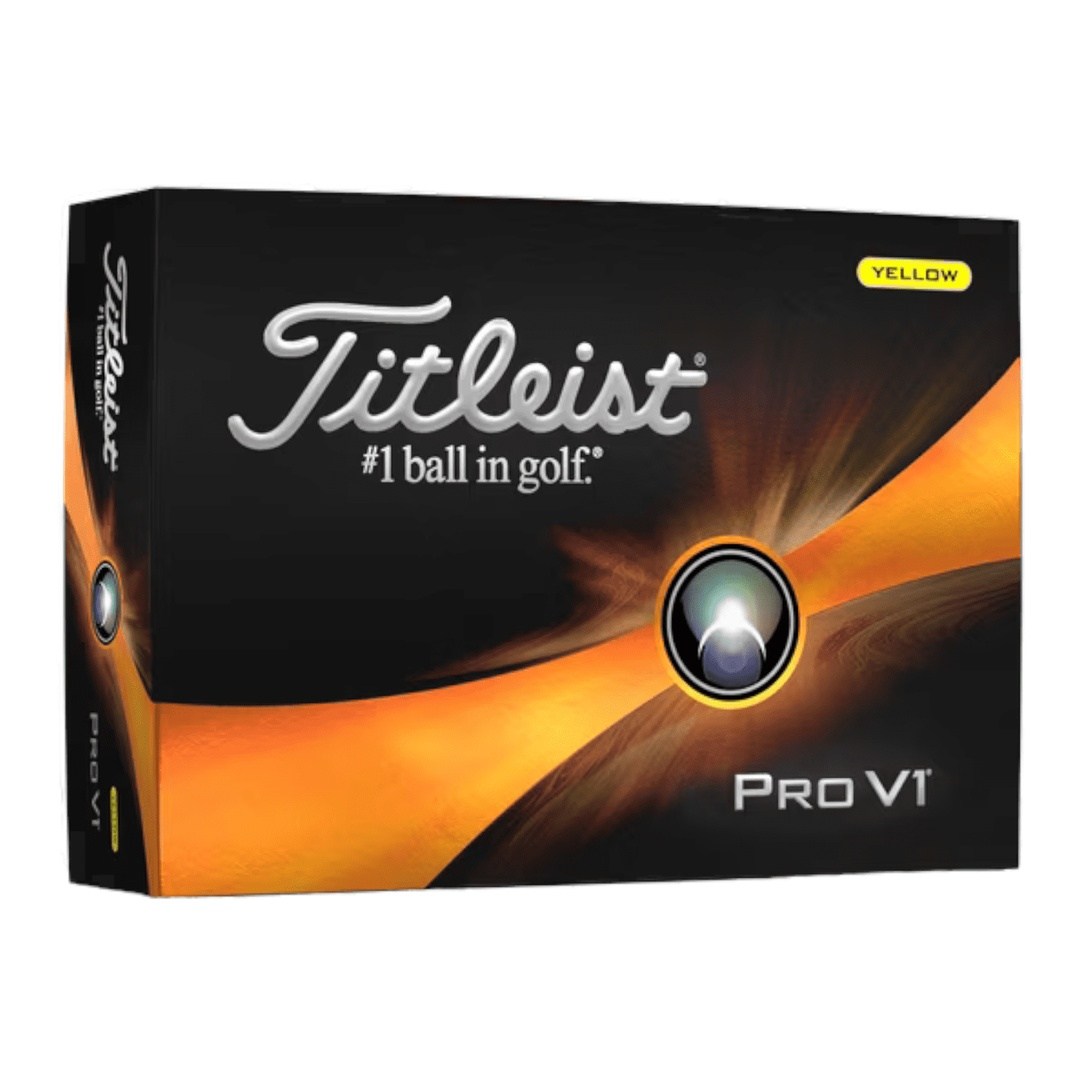 Titleist Pro V1 Golf Balls | Yellow
