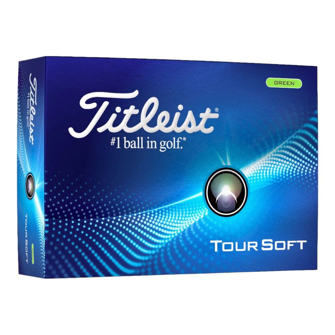 Titleist 2024 Tour Soft Golf Balls | Green