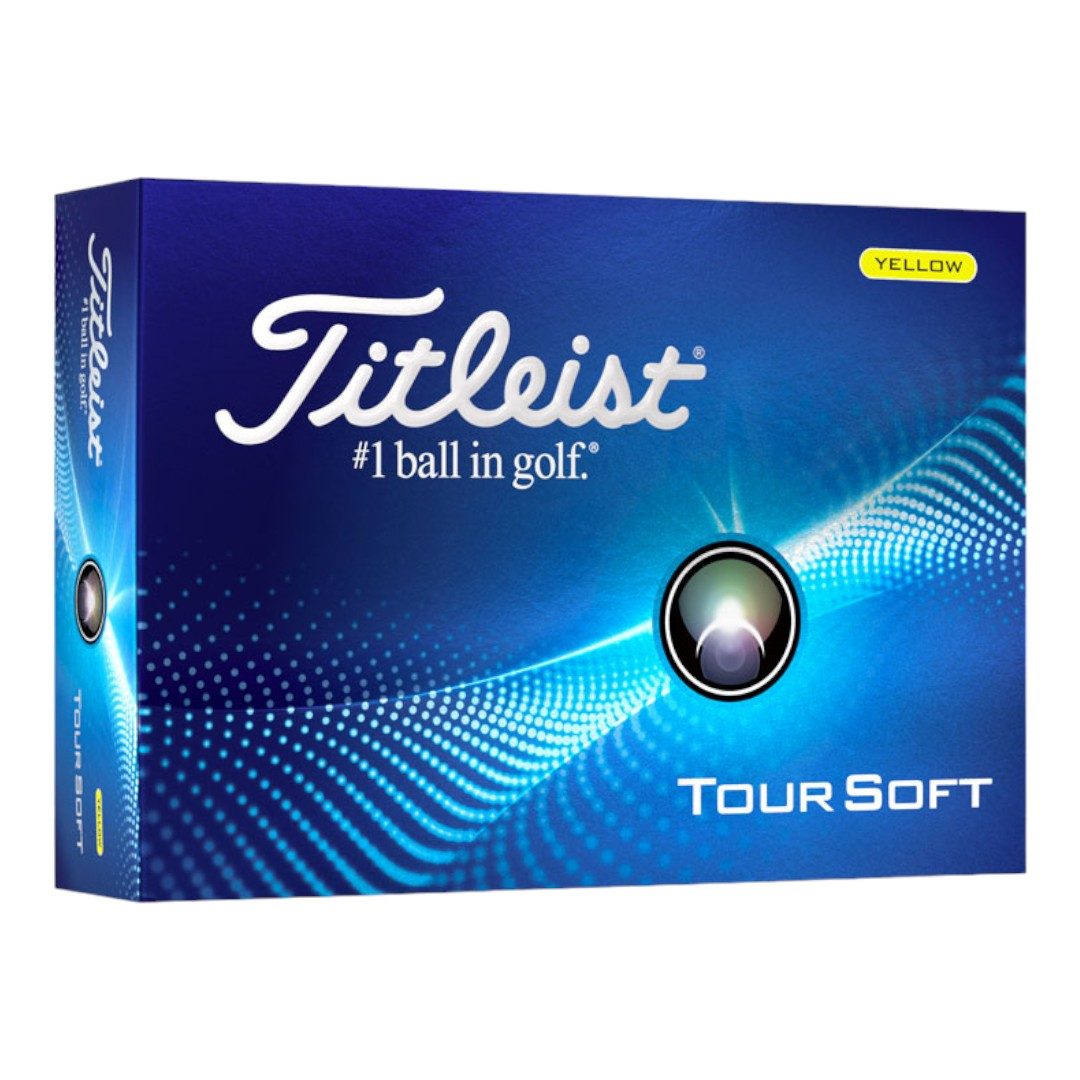 Titleist 2024 Tour Soft Golf Balls | Yellow