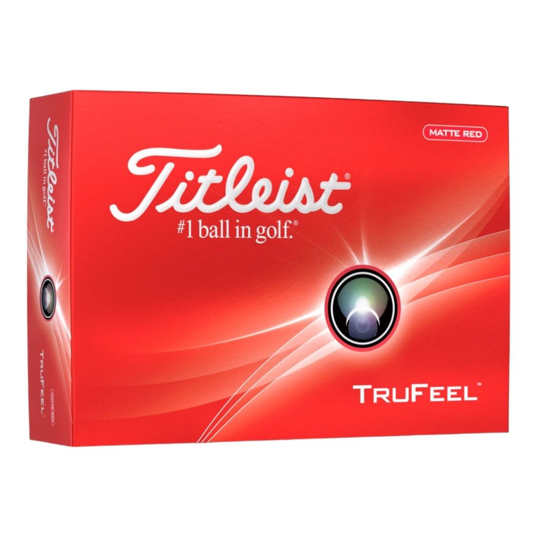 Titleist 2024 TruFeel Golf Balls | Red