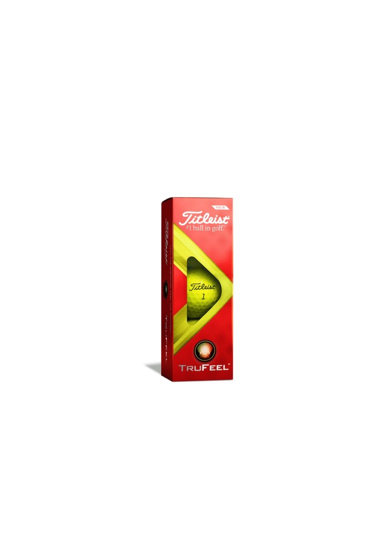 Titleist TruFeel Golf Balls | Yellow