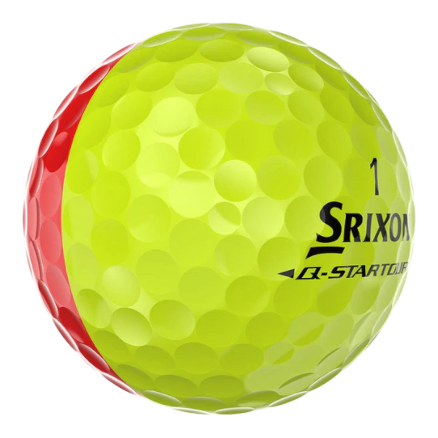 Srixon 2026 Q-Star Tour Divide Golf Balls | Yellow/Red