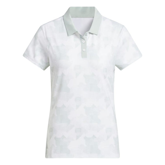 adidas Ladies Ultimate365 Printed Golf Polo Shirt JC6765