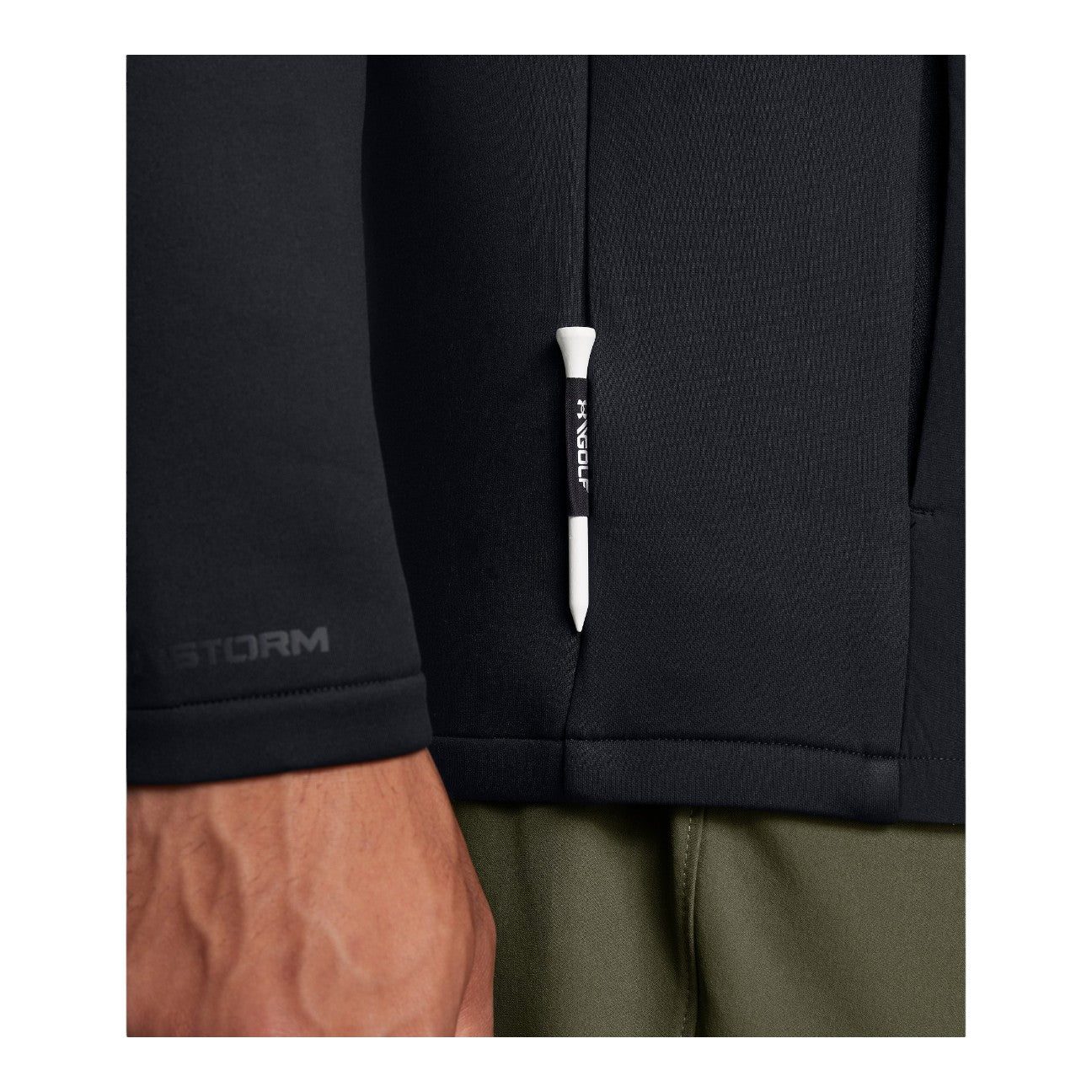 Under Armour Drive Pro Storm Hybrid 1/2 Zip Golf Mid Layer 1387118