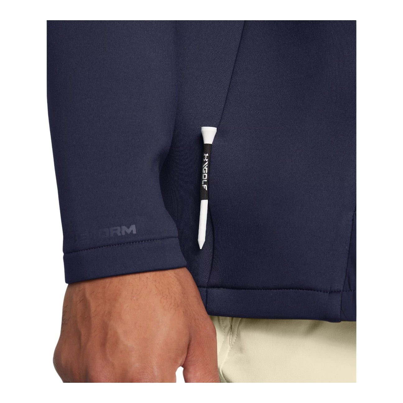 Under Armour Drive Pro Storm Hybrid 1/2 Zip Golf Mid Layer 1387118